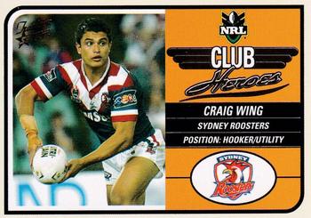 2005 Select Tradition - Club Heroes #CH13 Craig Wing Front
